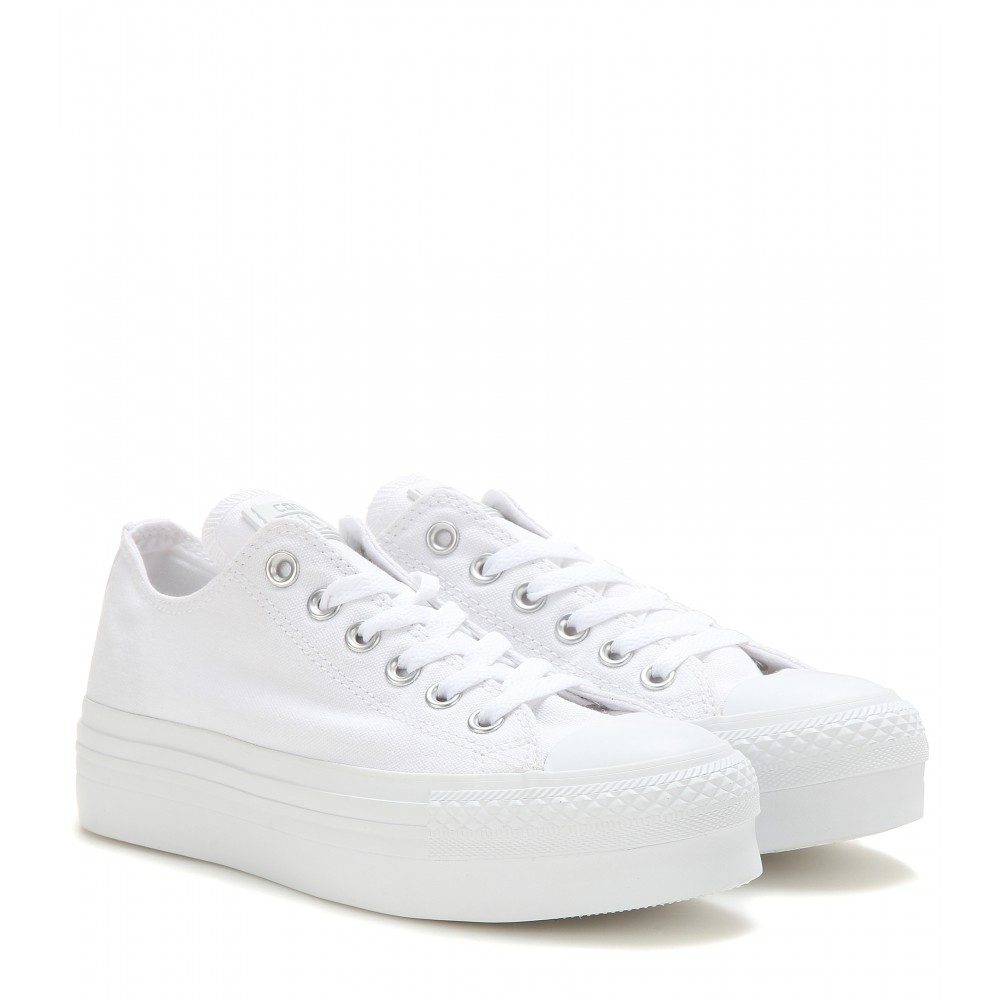 Converse Chuck Taylor Platform Sneakers In White Lyst