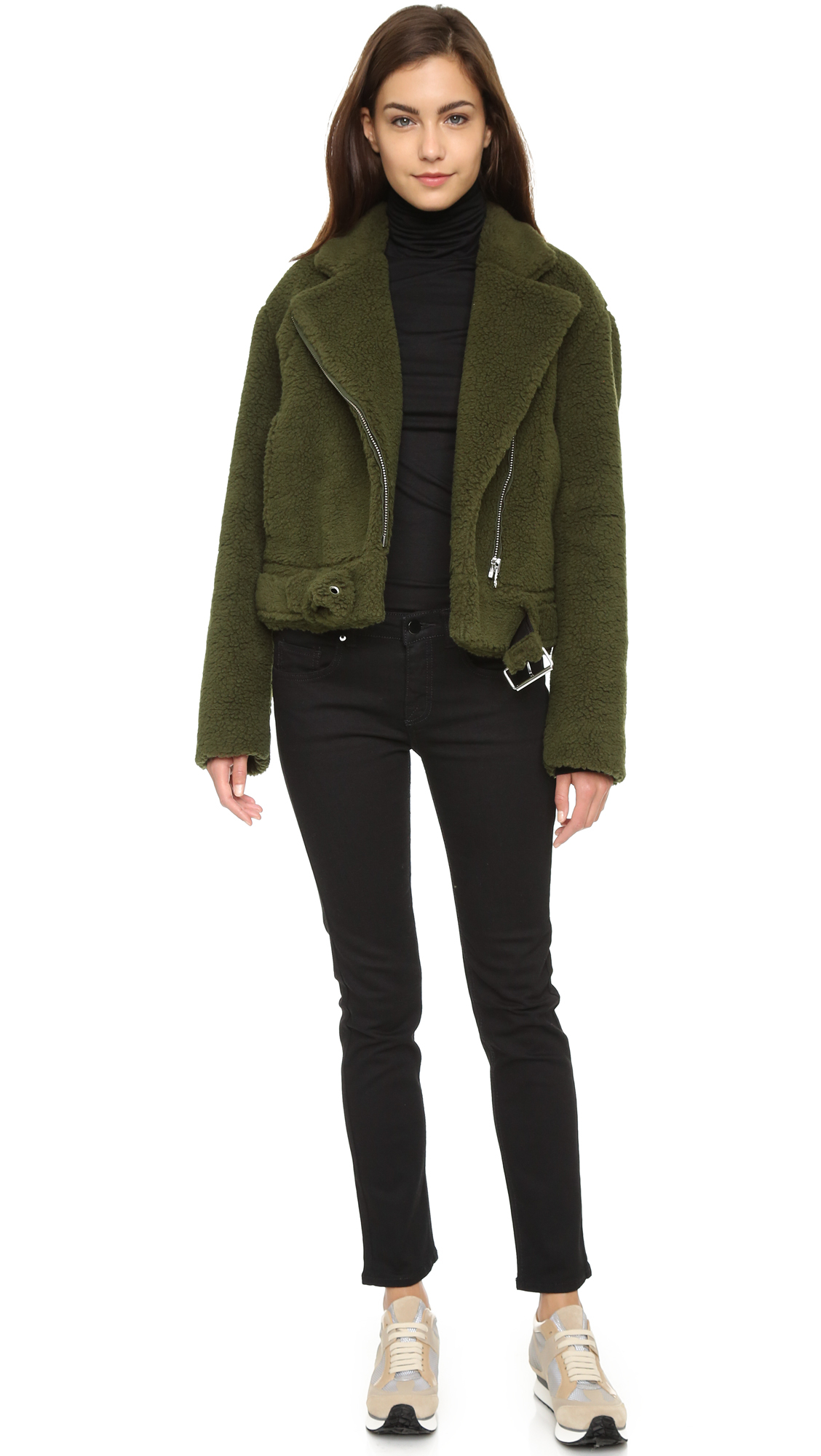 Green Moto Jacket Jacket To