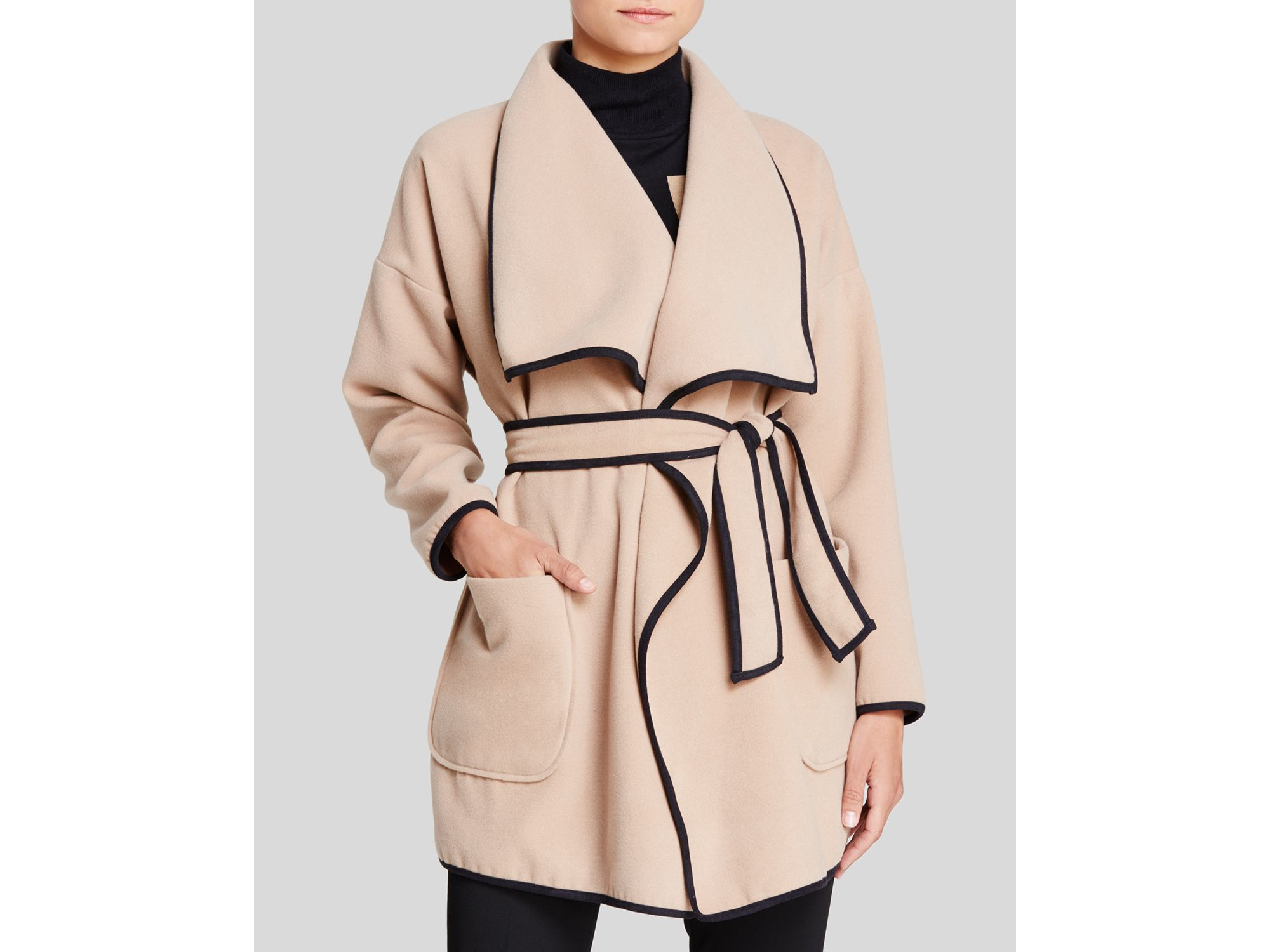 vince camuto wrap coat