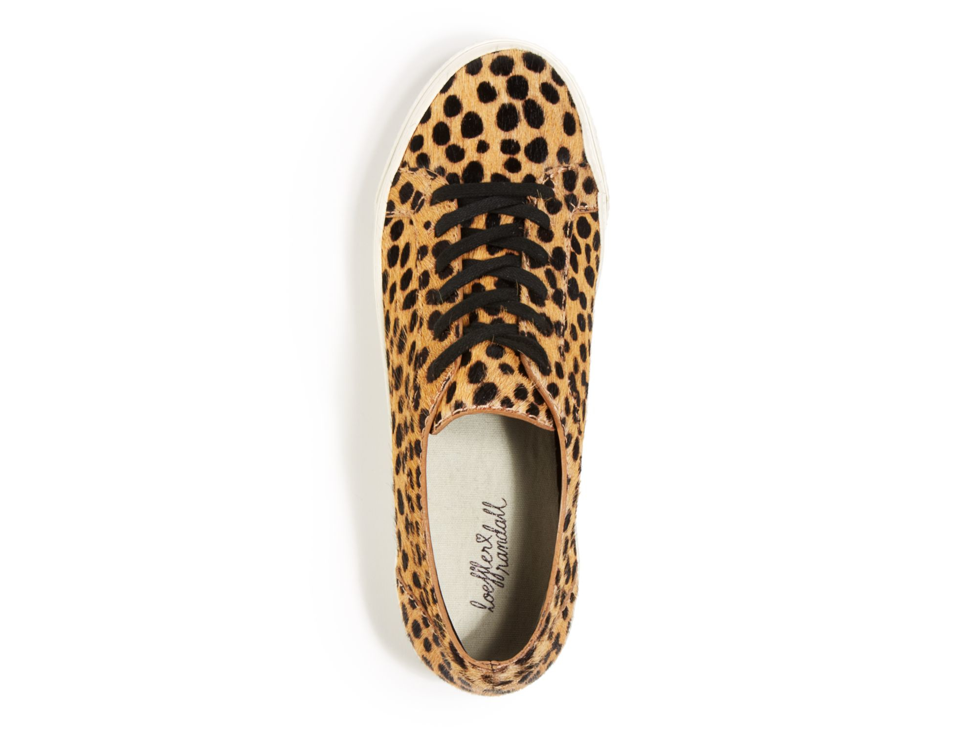 cheetah lace up sneakers