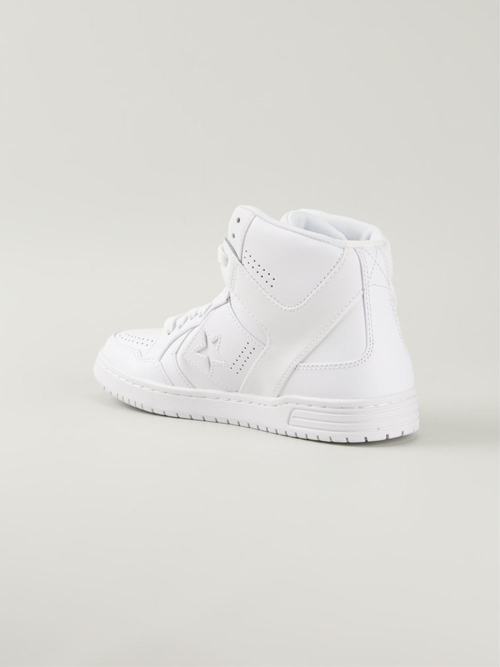 Converse 'Weapon' Hi-Top Sneakers in White for Men - Lyst