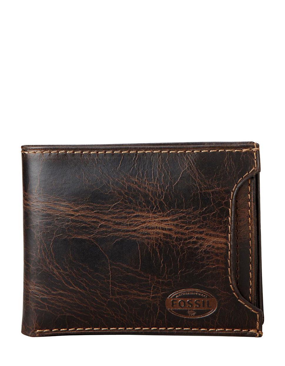Fossil Norton Sliding 2 In 1 Leather Wallet in Brown for Men Lyst