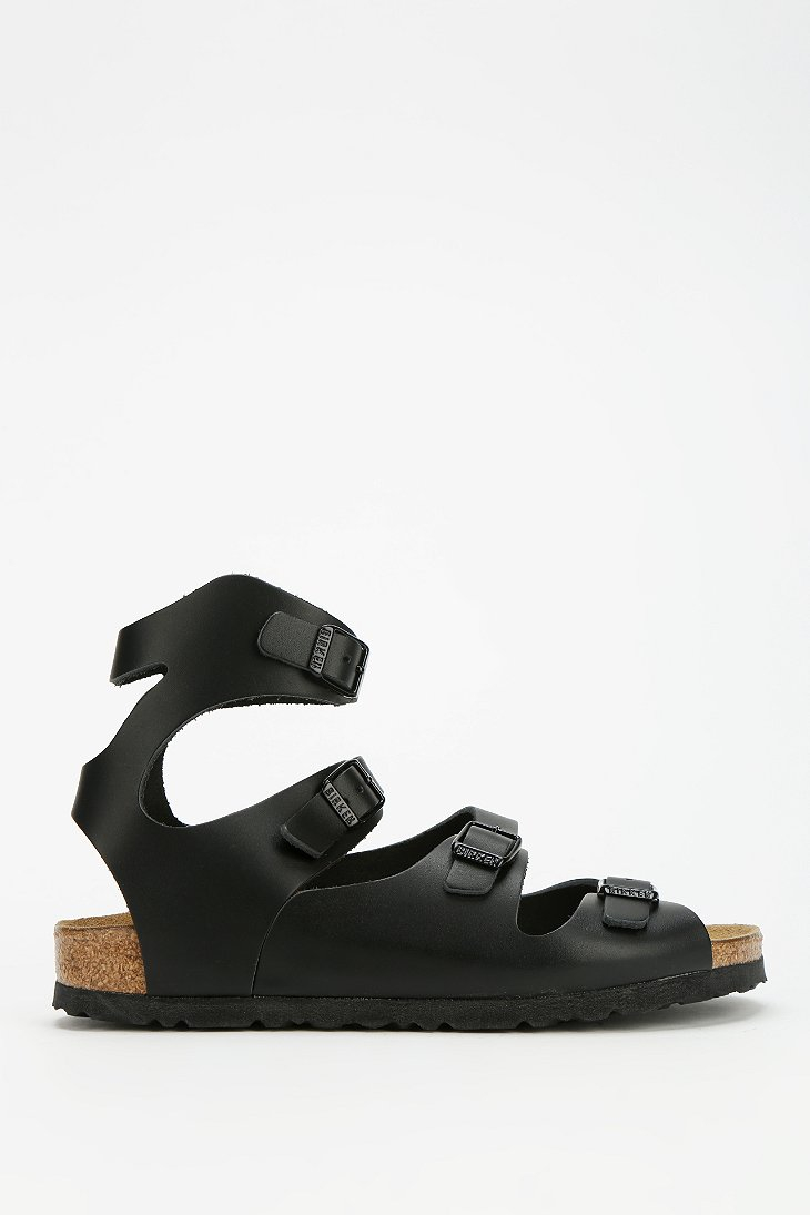 Birkenstock Athens Caged Sandal in Black | Lyst