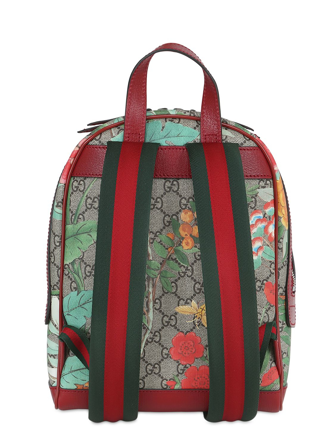 Gucci Tian GG Supreme Leather Backpack for Men - Lyst