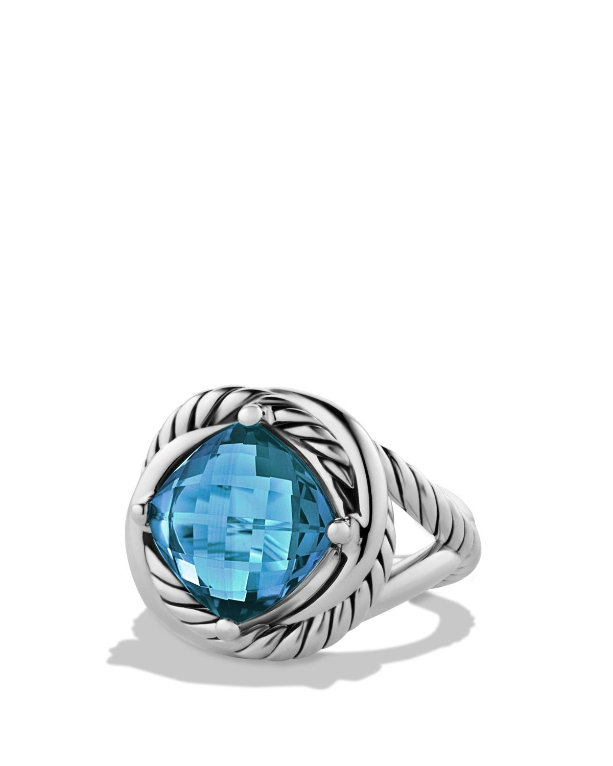 David Yurman Hampton Blue Topaz Ring 2024 favors