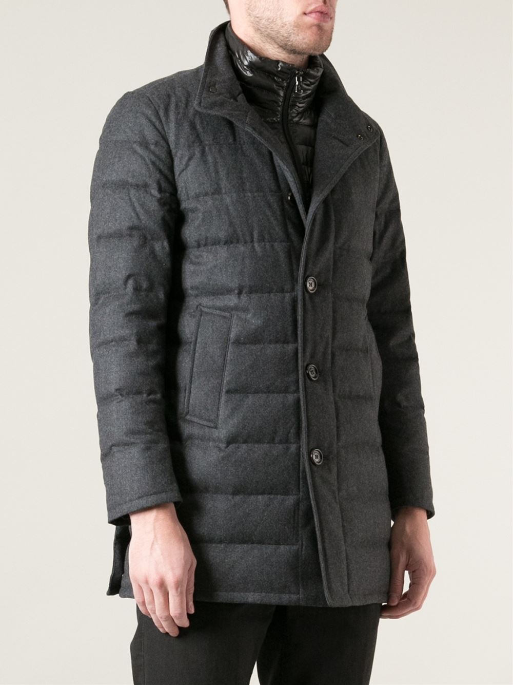 Moncler Vallier Jacket in Grey (Grey) for Men - Lyst