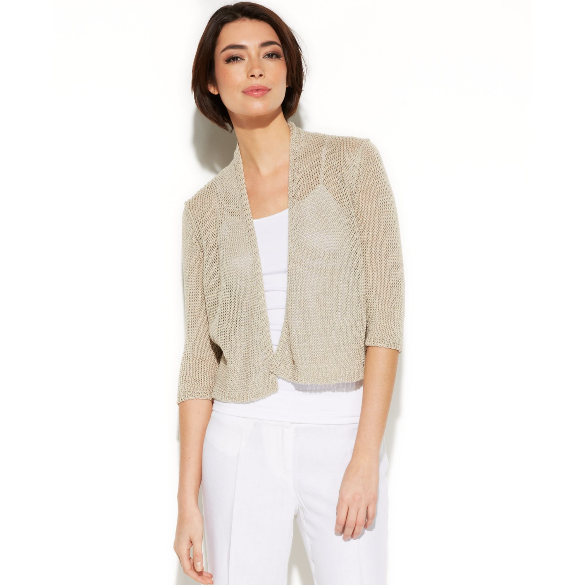 Eileen fisher linen cardigan hot sale
