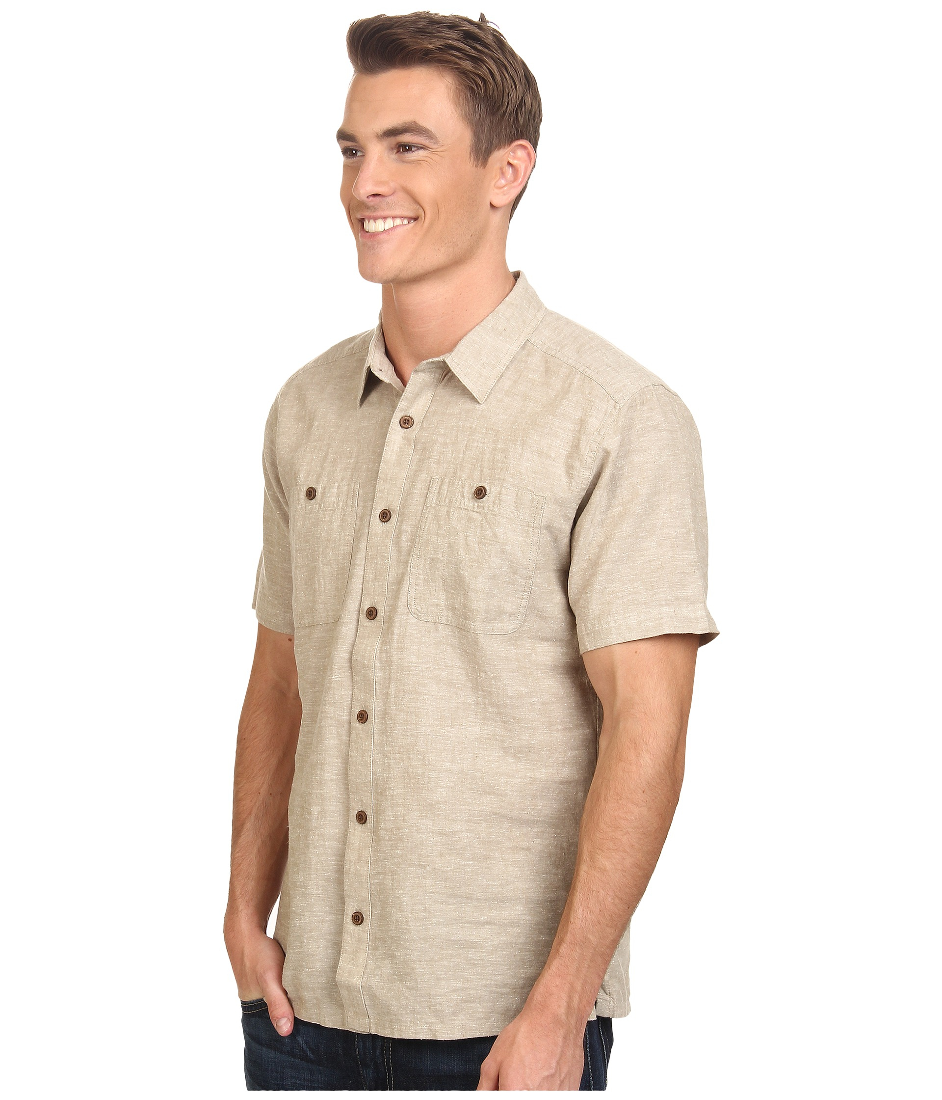 Lyst - Patagonia Back Step Shirt in Natural for Men