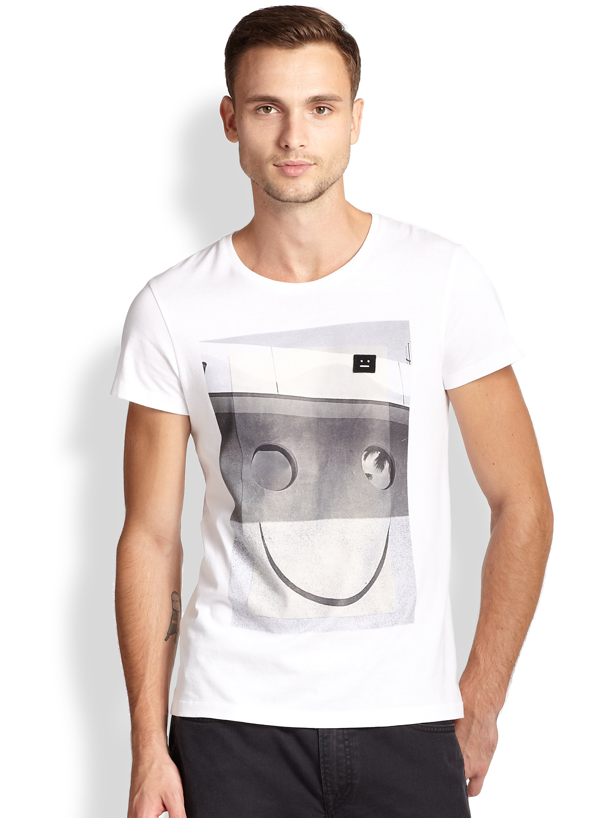 Acne studios graphic tee Clearance