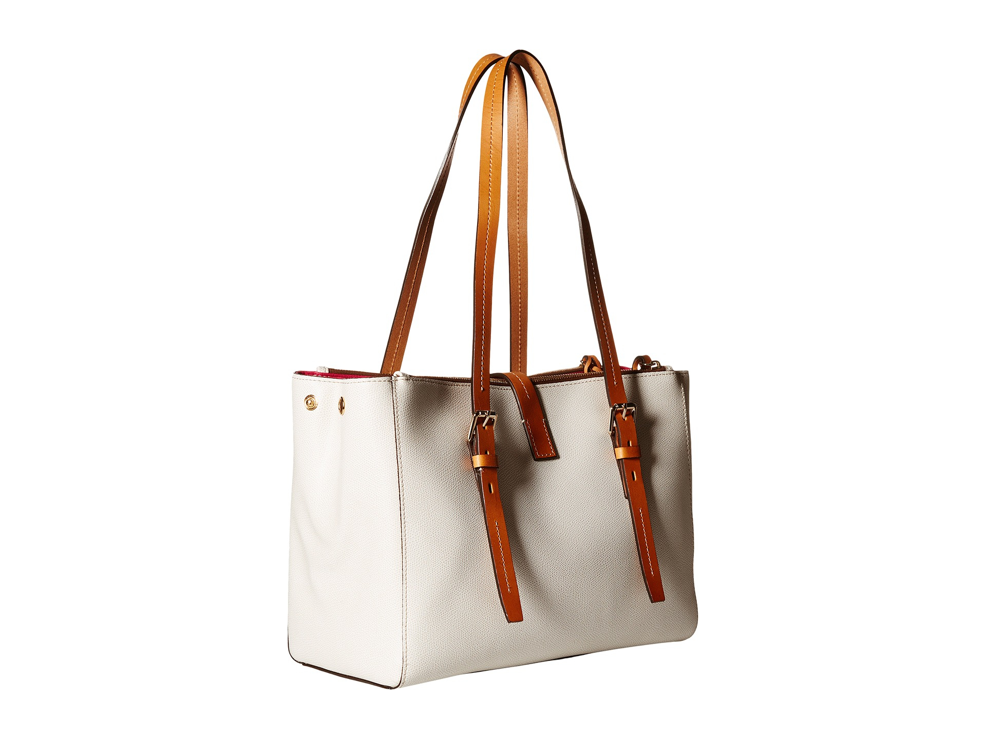 Dooney Bourke Claremont Miller Shopper in White Lyst