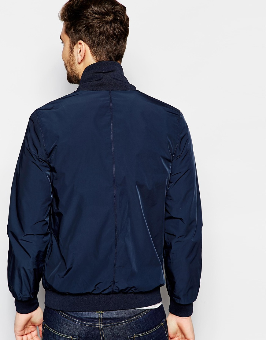 Lyst Ben Sherman Harrington Jacket in Blue for Men