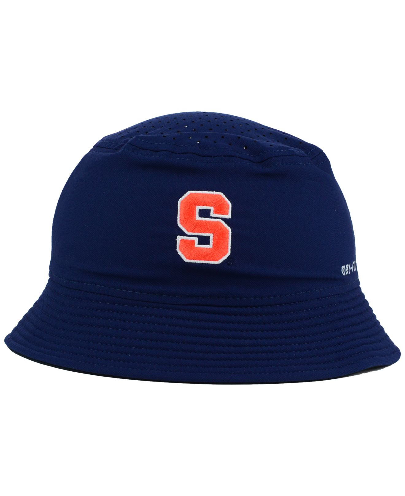 Nike Syracuse Orange Vapor Bucket Hat in Blue for Men | Lyst