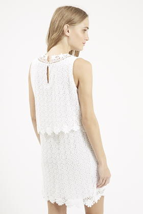 topshop crochet dress