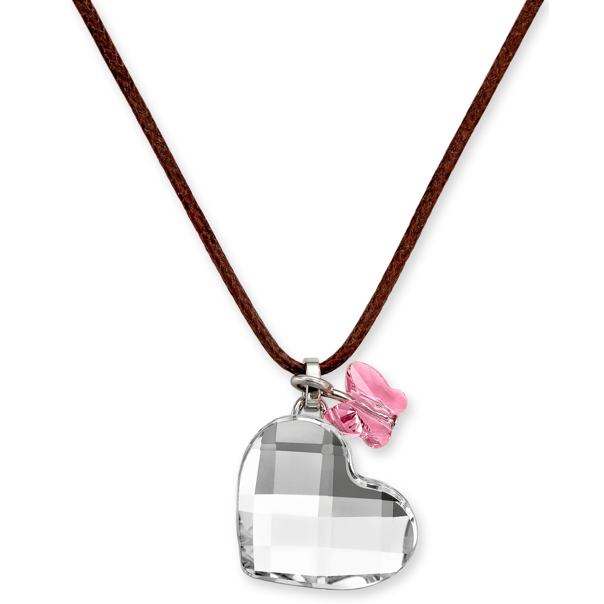 Update more than 88 swarovski pink necklace latest - POPPY