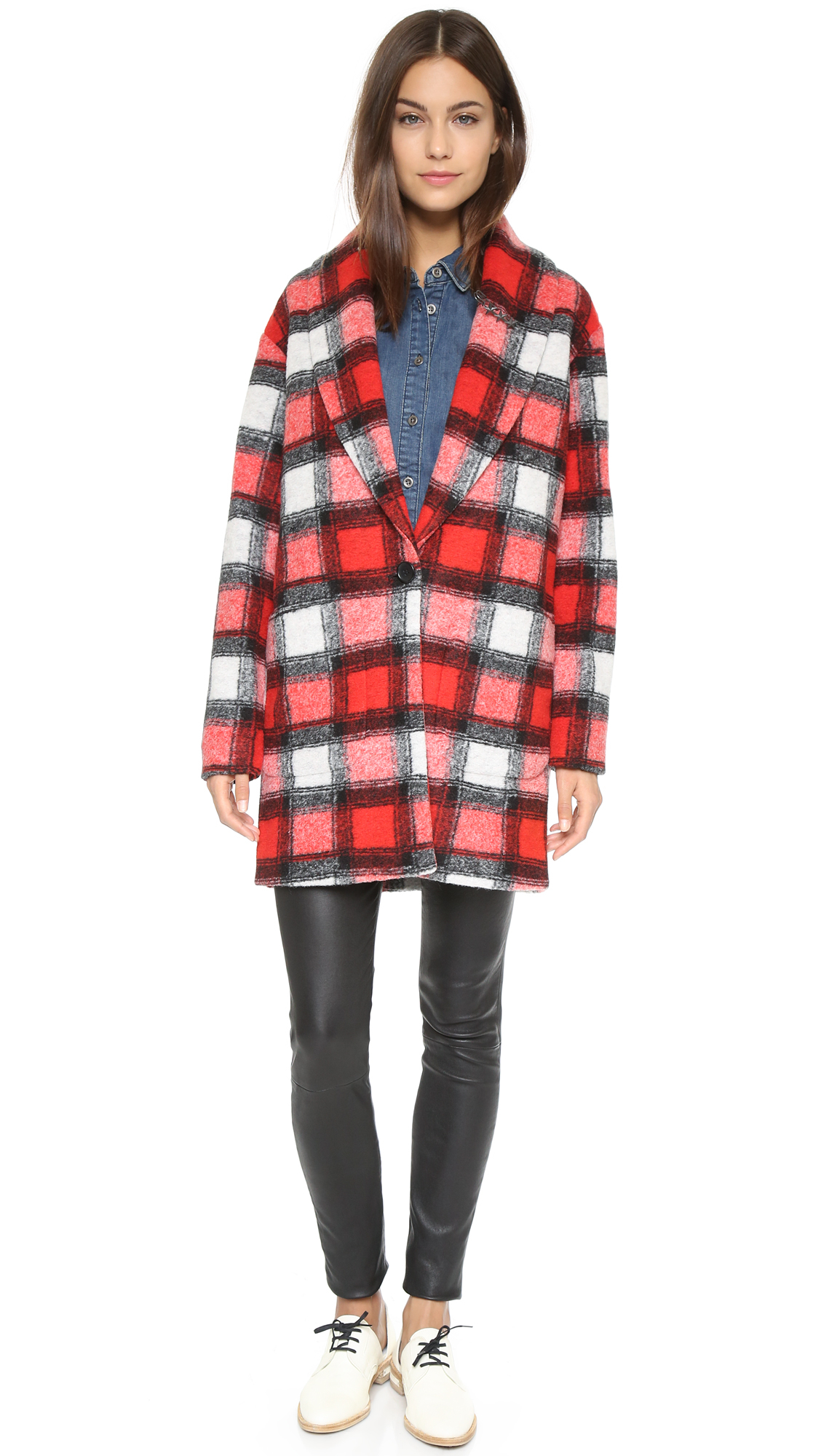 maison scotch coat