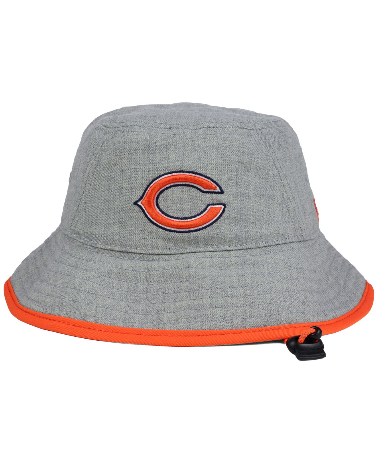 KTZ Chicago Bears Nfl Heather Gray Bucket Hat for Men - Lyst