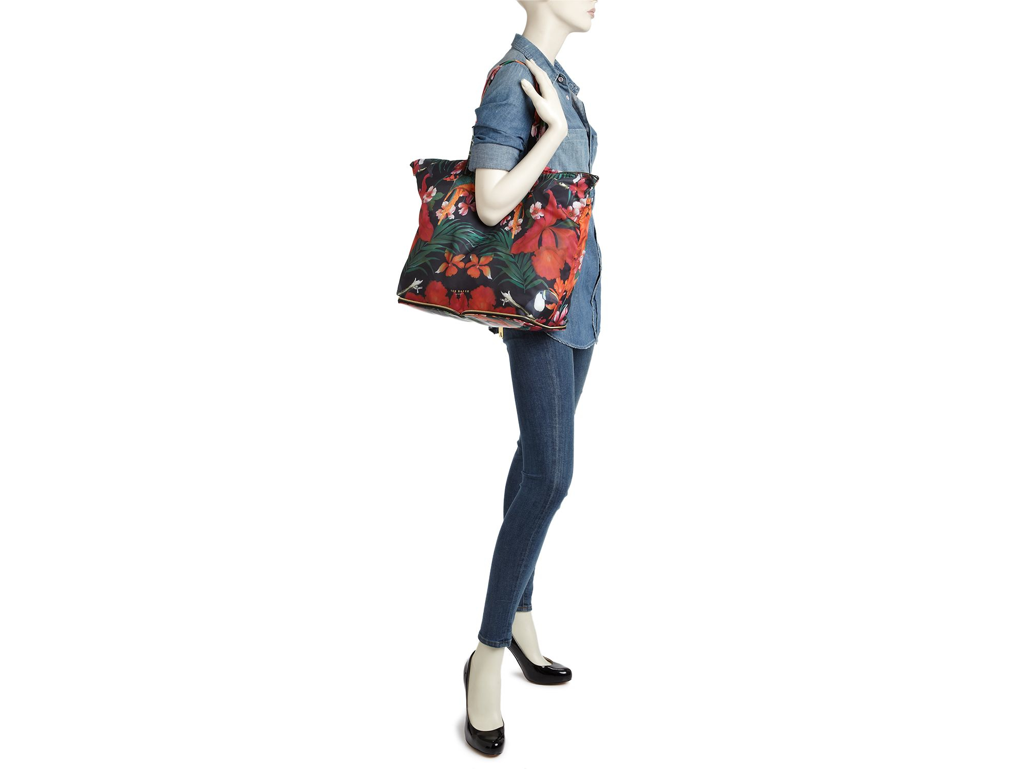 ted baker foldable shopper bag