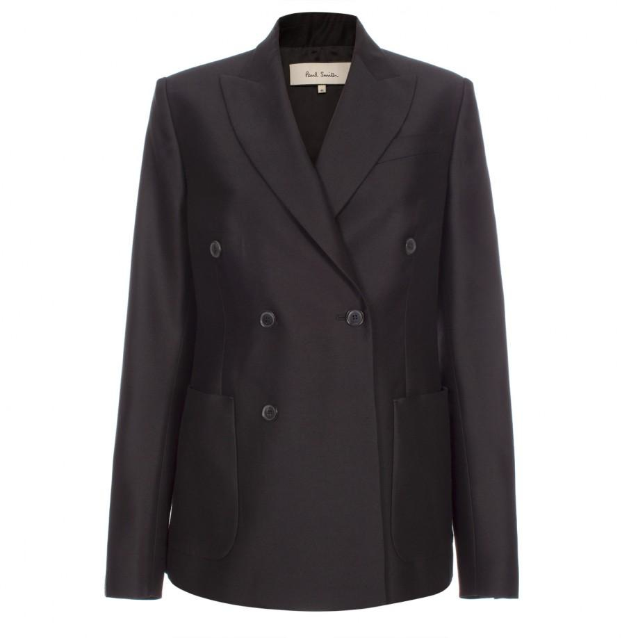 Ladies black wool blazer Wool Blazer Stay warm and on-trend in the polished look of a wool blazer. Whether you’re in search of men’s or women’s jackets, discover the perfect piece to build on your professional rotation.