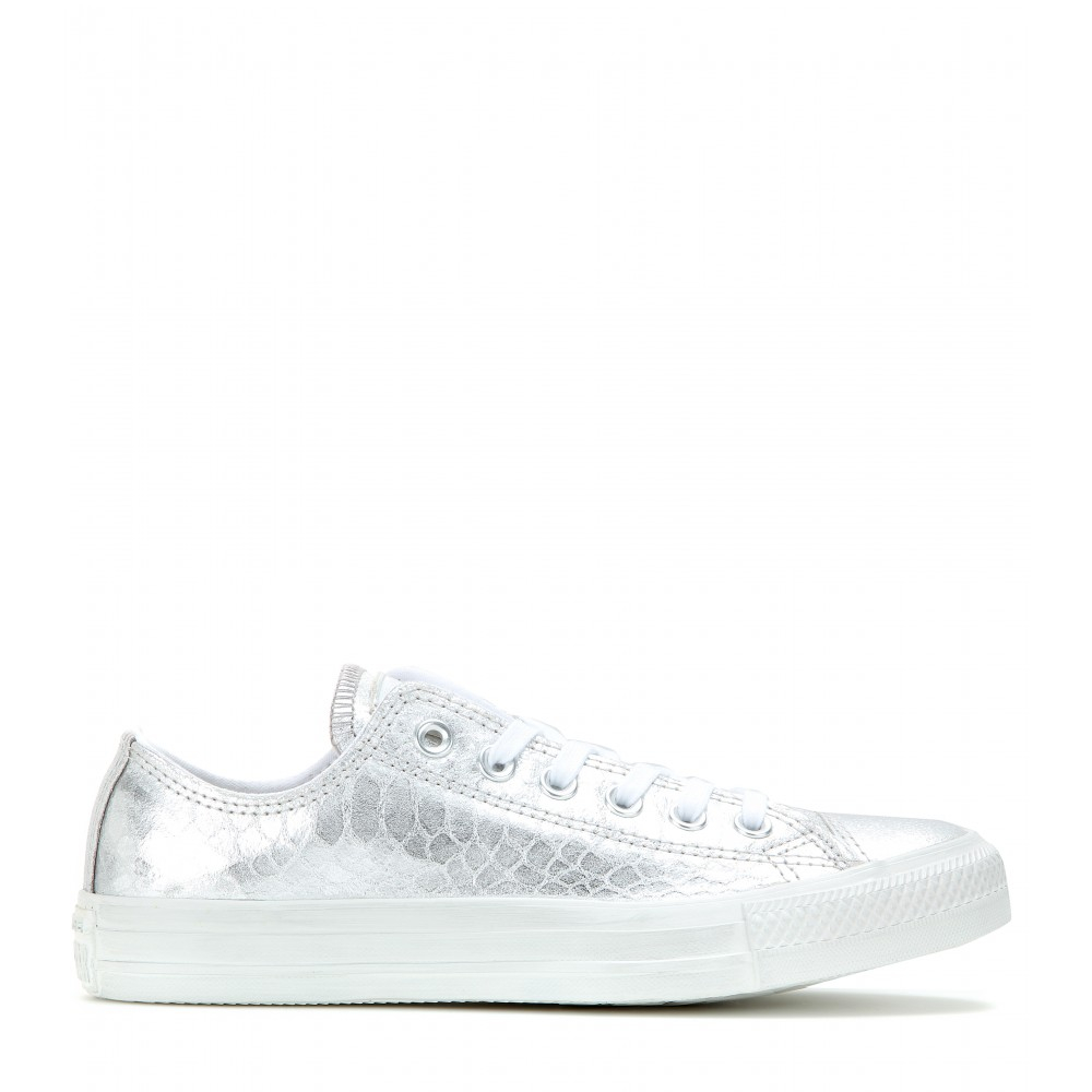 converse as ox metallic silver converse as ox metallic silver