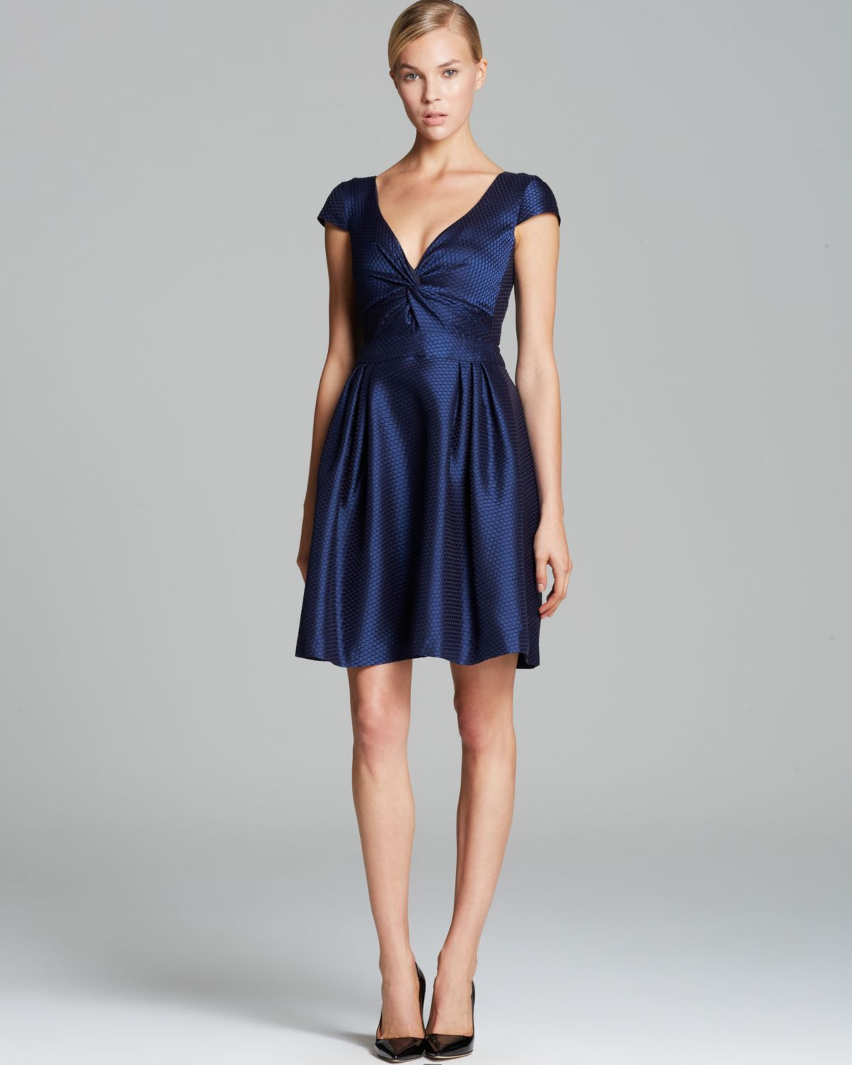 armani blue dress