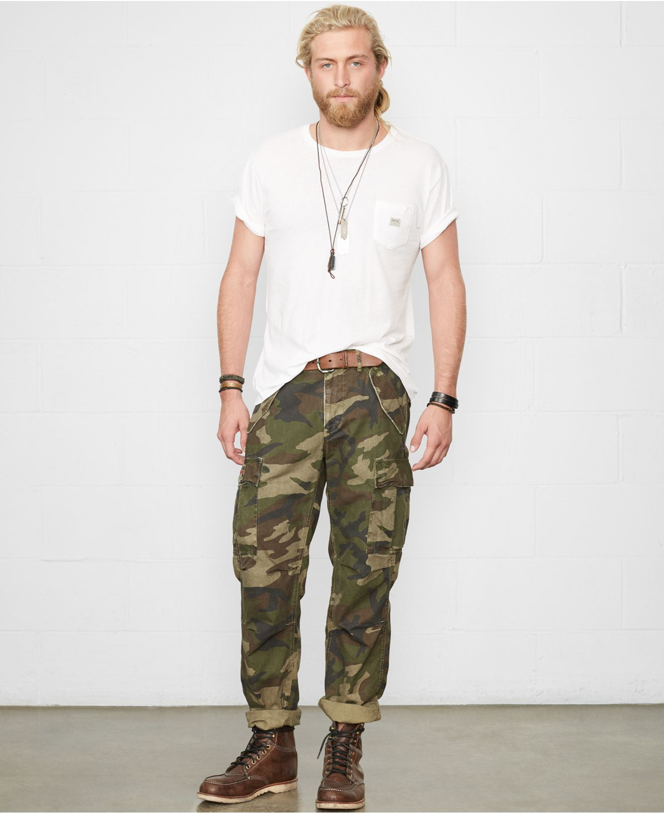 Introducir 96+ imagen polo ralph lauren men’s camo cargo pants ...