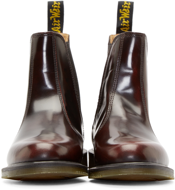 dr martens flora red