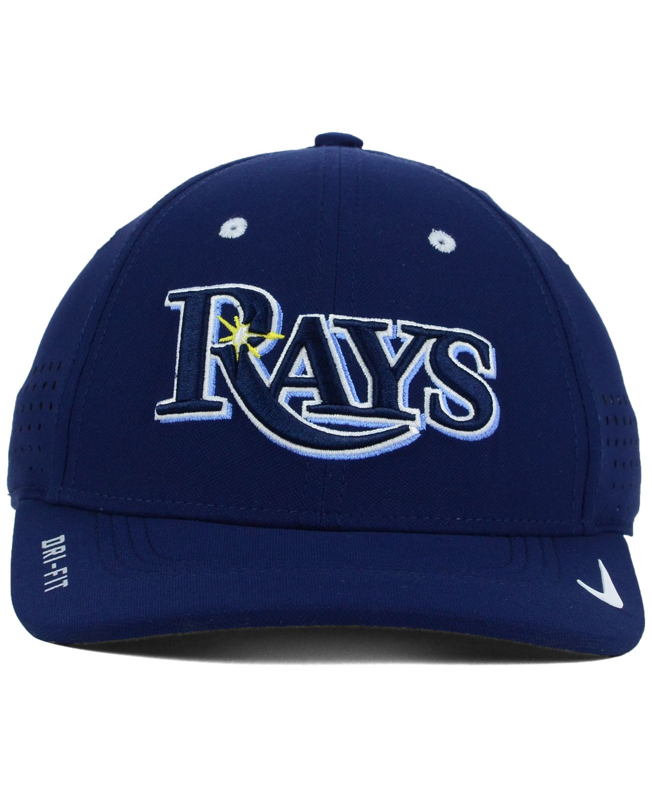 Nike Tampa Bay Rays Vapor Swoosh Flex Cap in Blue for Men Lyst