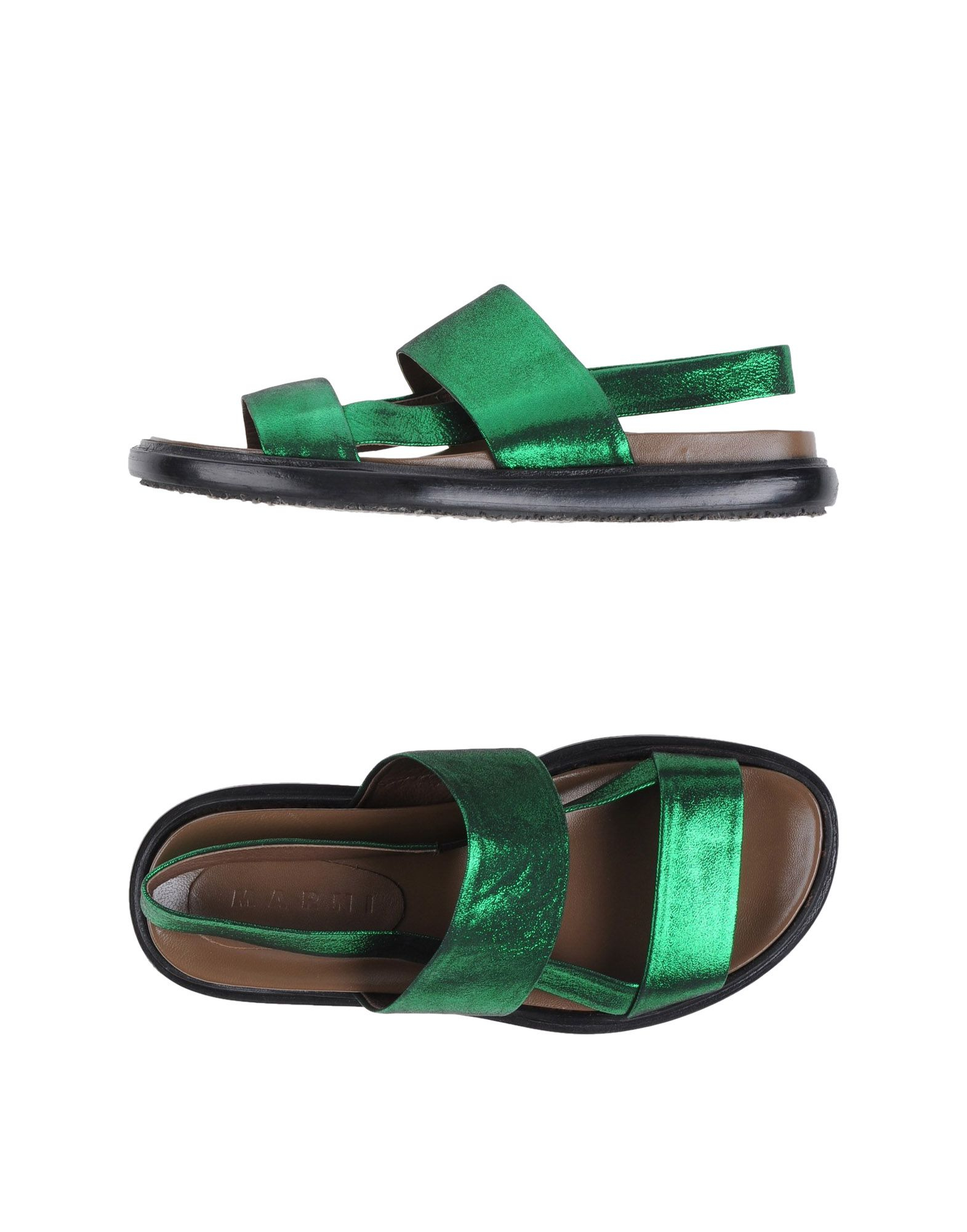 Marni Sandals in Emerald Green (Green) Lyst