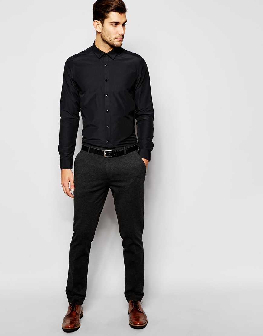 smart shirt with jeans