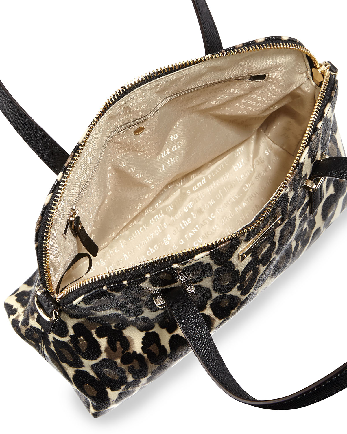 Kate spade Cedar Street Maise LeopardPrint Satchel Bag in Animal