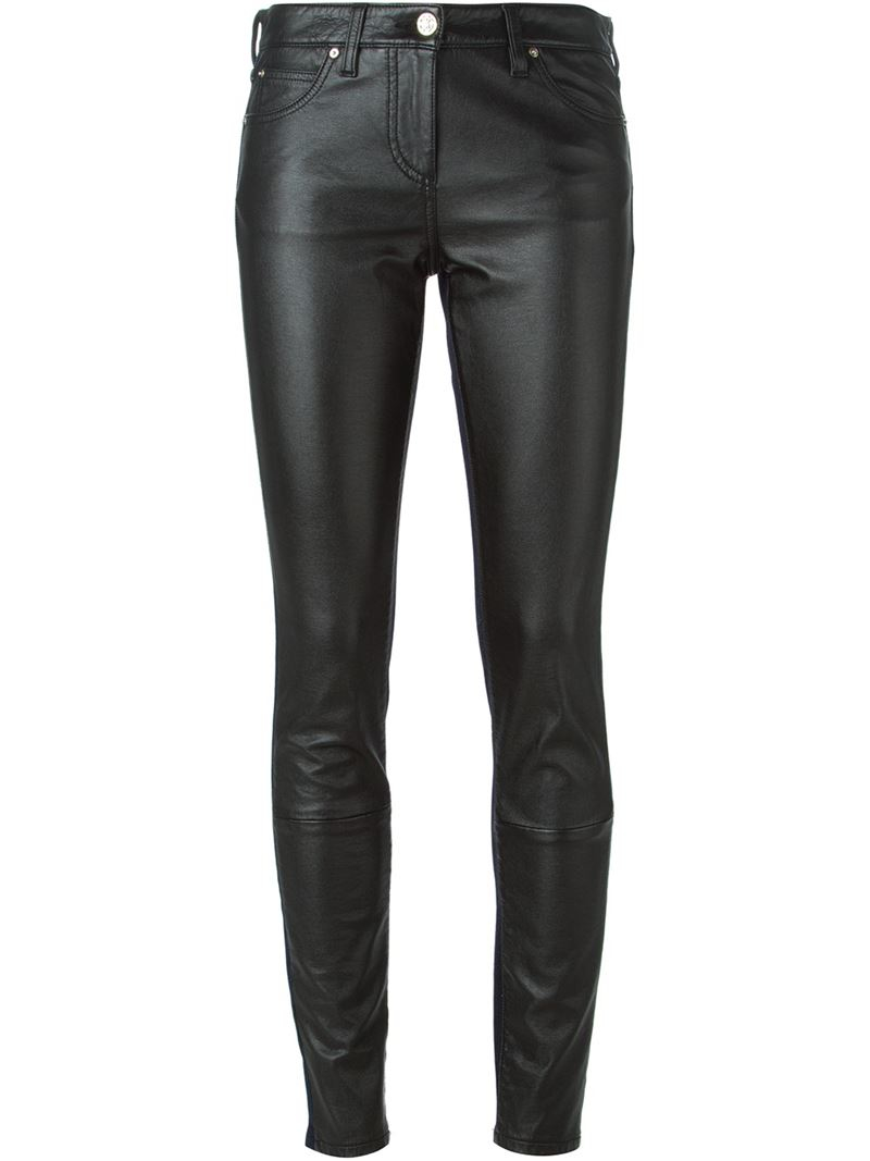 Roberto Cavalli Denim Coated Front 