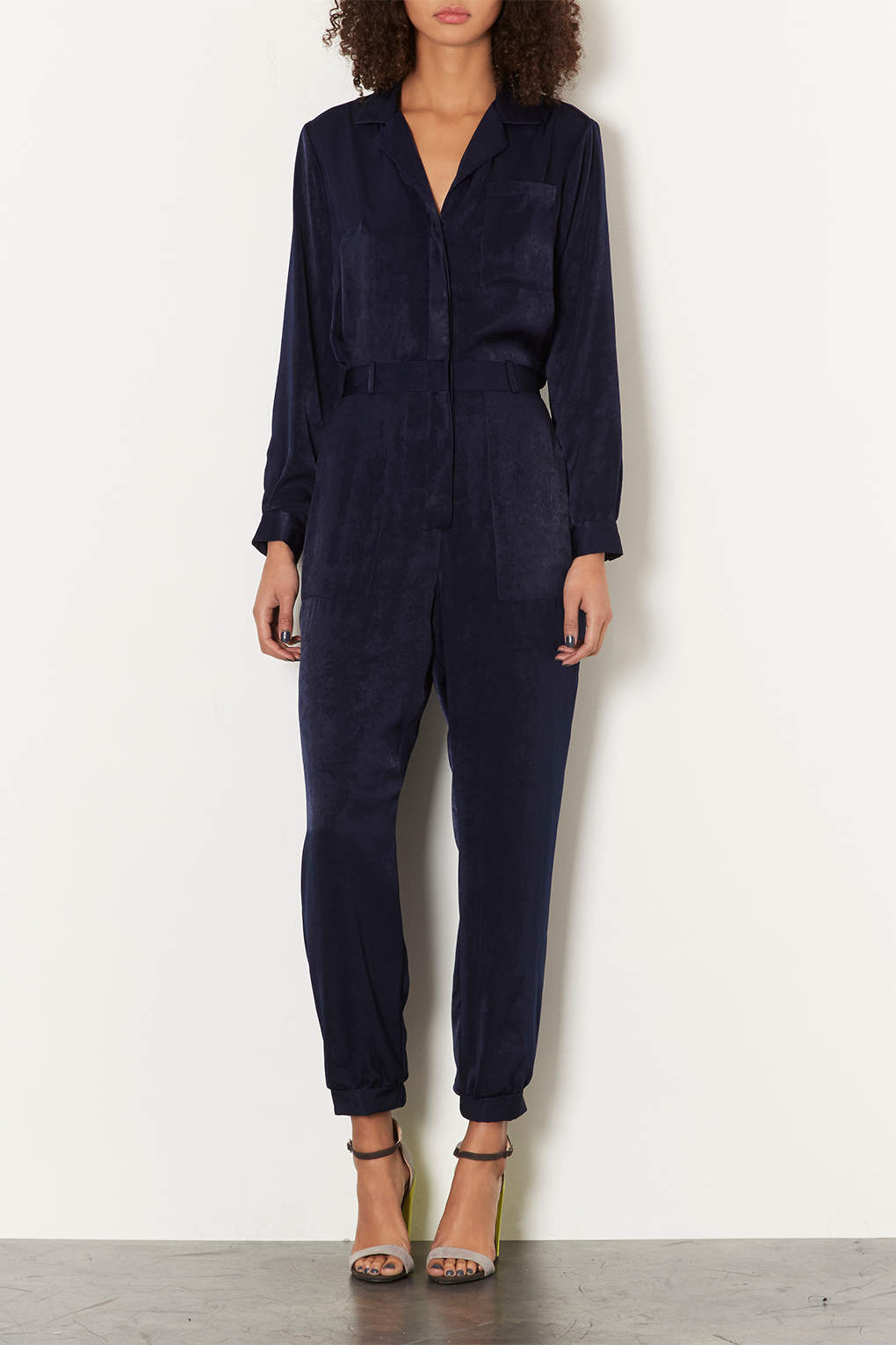 silk boiler suit