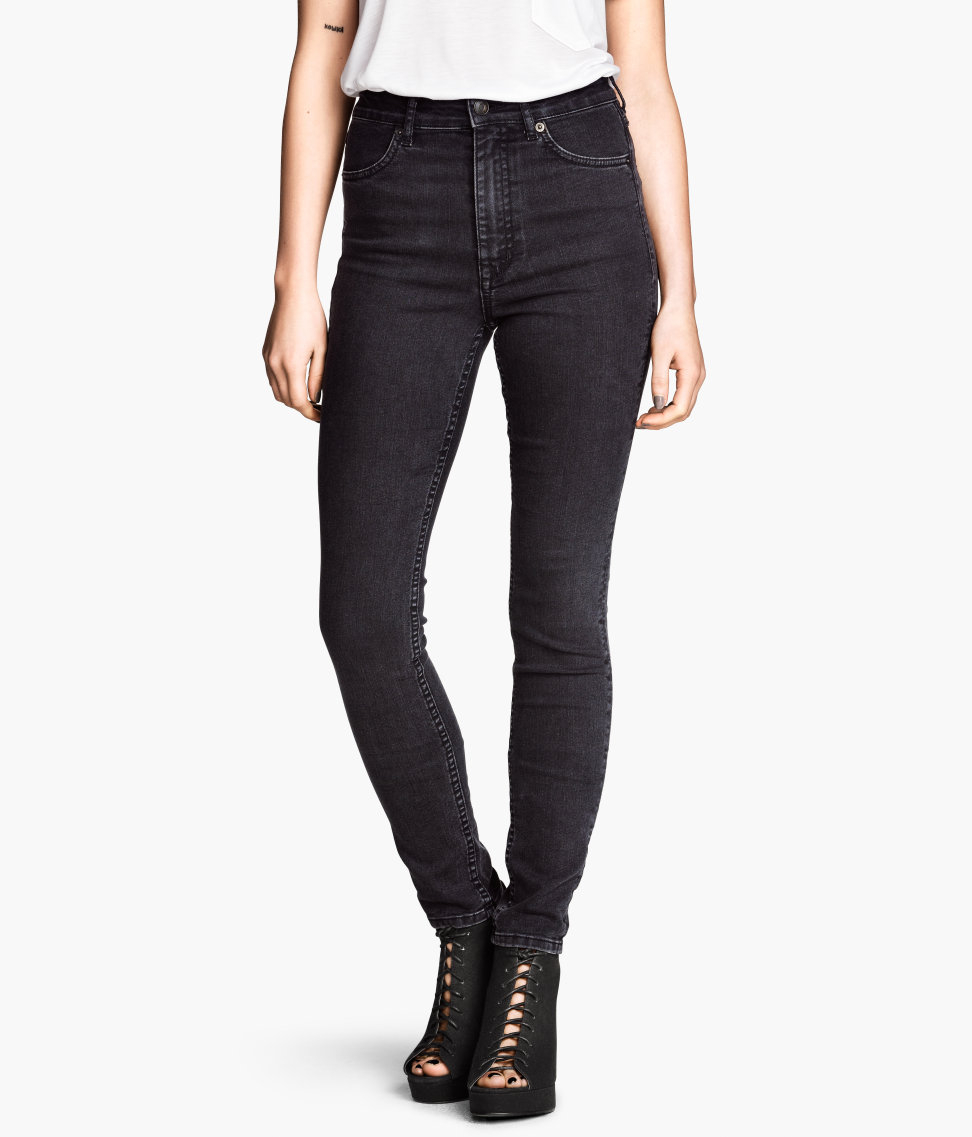Buy > high waist jeans h&m > in stock