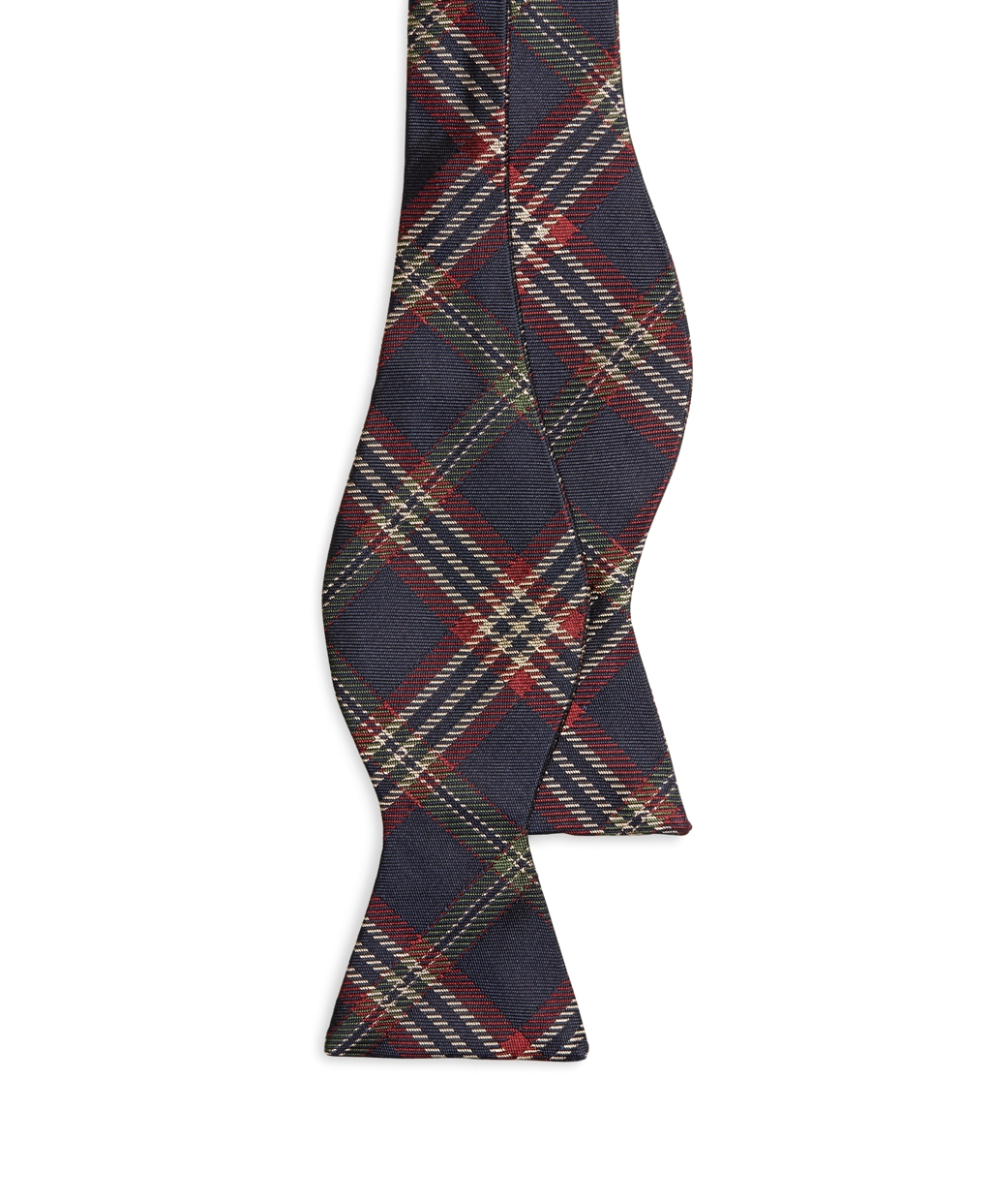 Brooks Brothers Signature Tartan Bow Tie in Navy (Blue) for Men Lyst