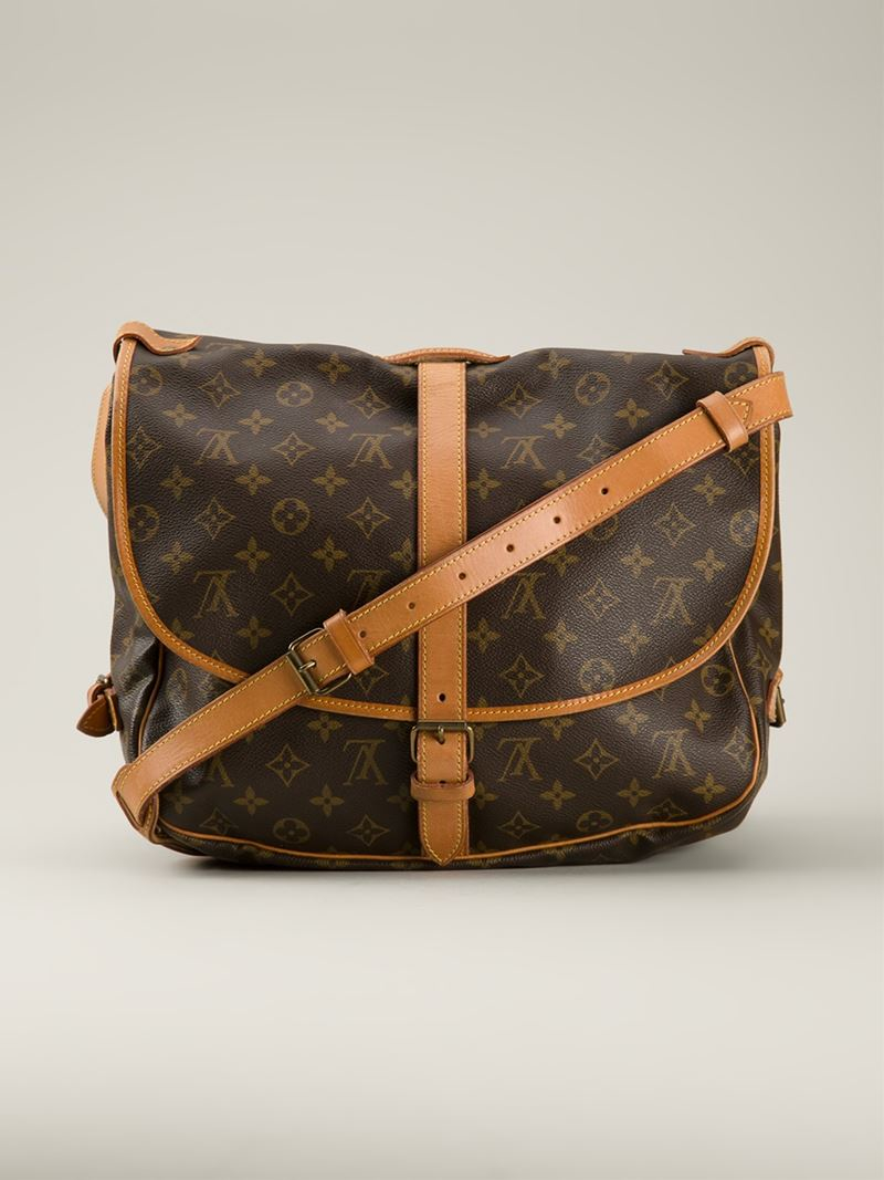Louis Vuitton, Bags, Authentic Louis Vuitton Monogram Saumur 35 Shoulder  Crossbody Bag