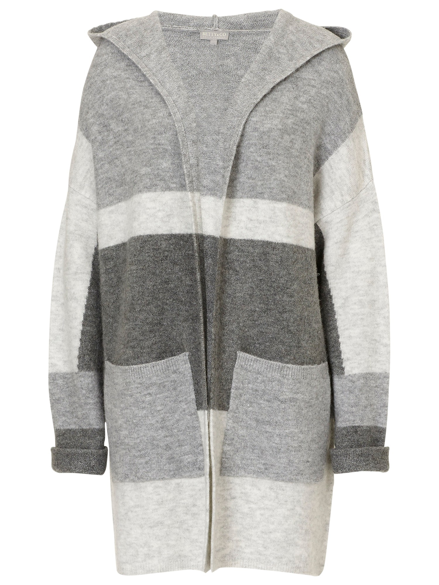 long hooded cardigan ladies