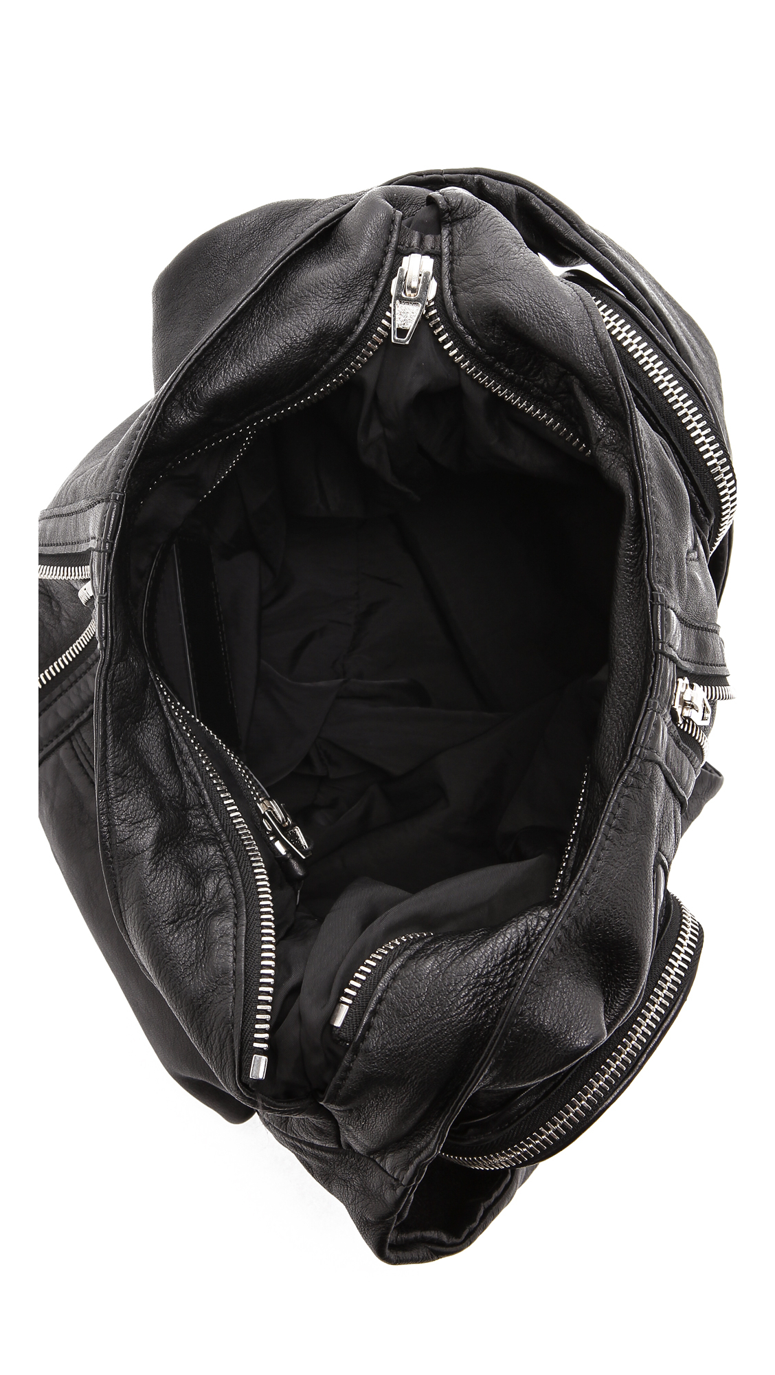 Alexander Wang Donna Hobo Bag in Black | Lyst Alexander Wang Donna Hobo Bag in Black | Lyst