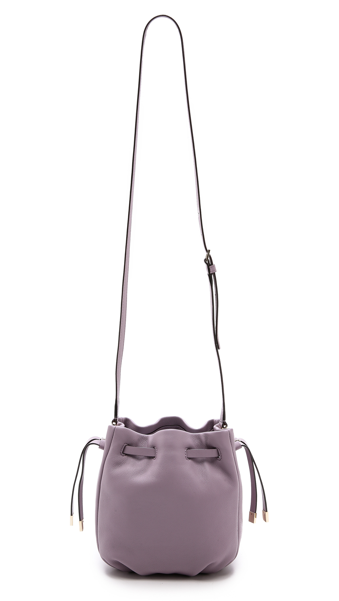 Kate spade Kacey Lane Small Poppy Bucket Bag - Lilac Bliss in Pink (Lilac Bliss) | Lyst