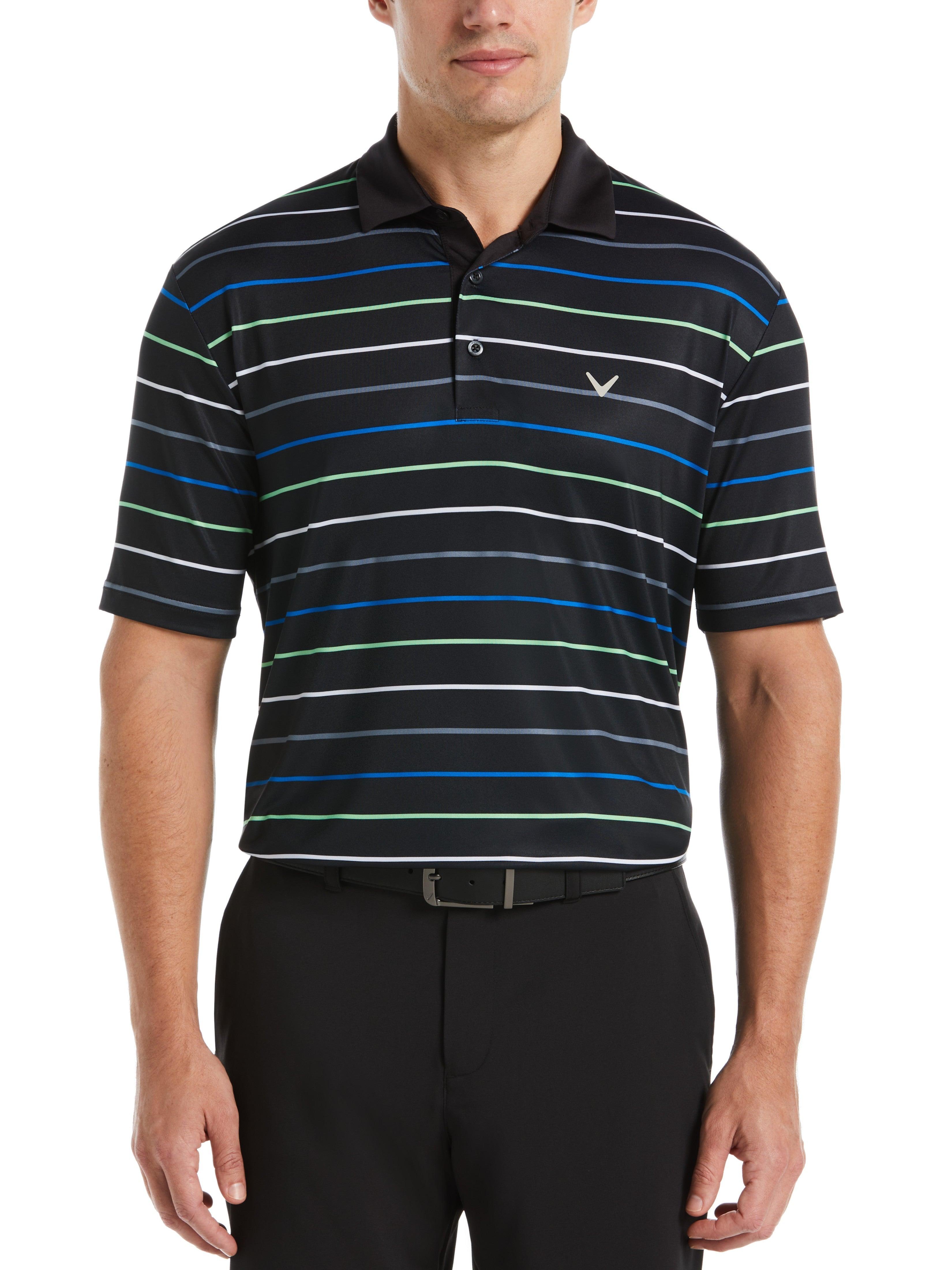 Callaway Apparel Roadmap Stripe Golf Polo in Blue for Men Lyst