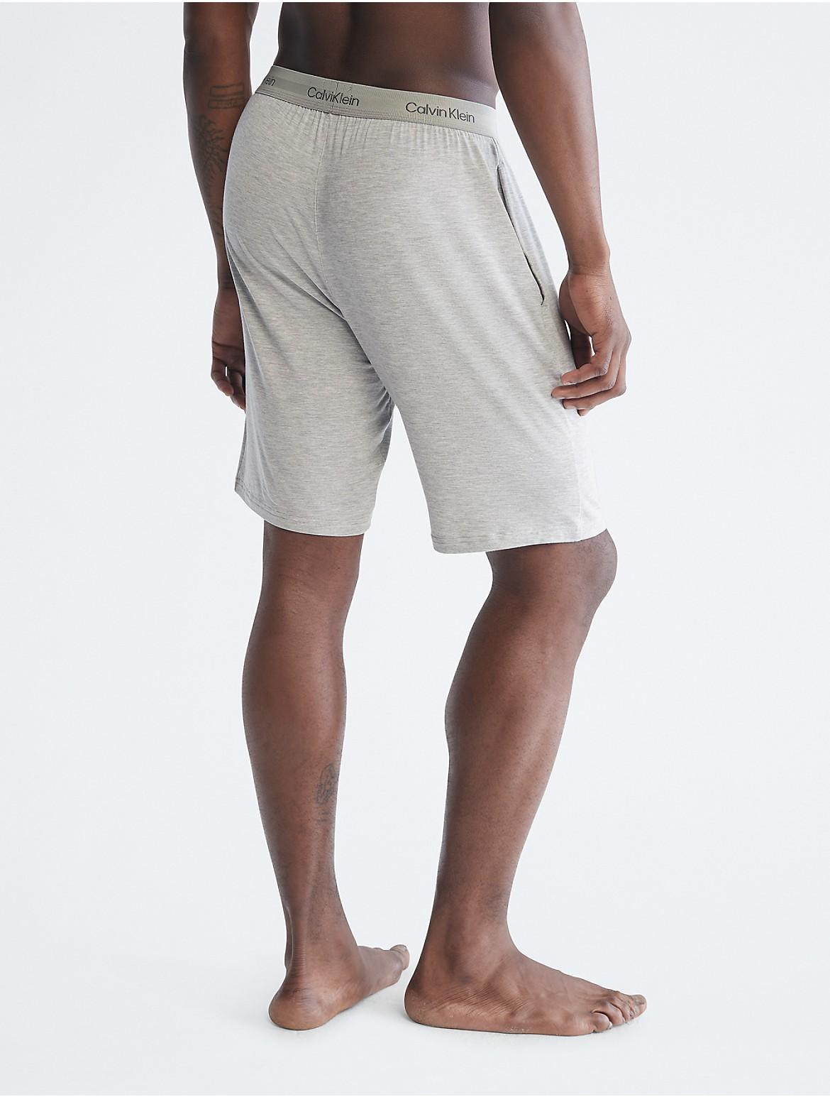Ck chill heathered logo drawstring lounge shorts shop