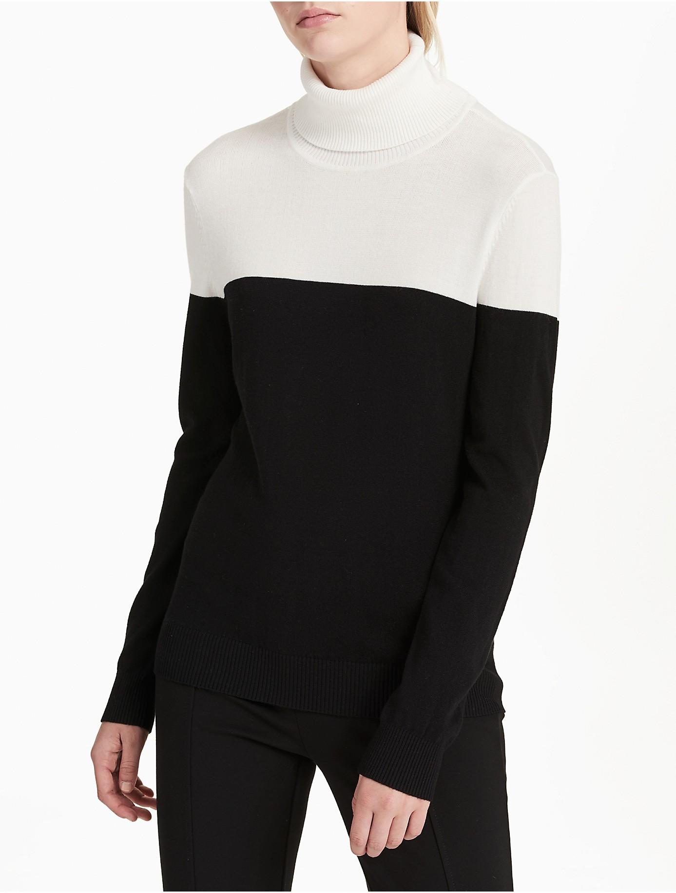 calvin klein turtleneck crop top