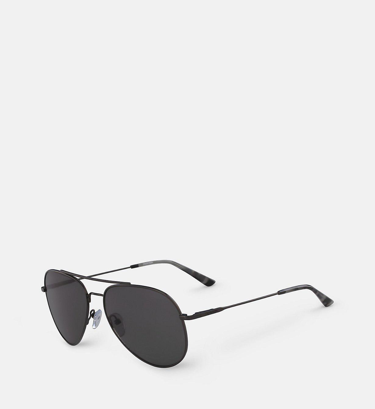 Calvin Klein Aviator Sunglasses Ck18105s59 in Grey (Grey) - Lyst