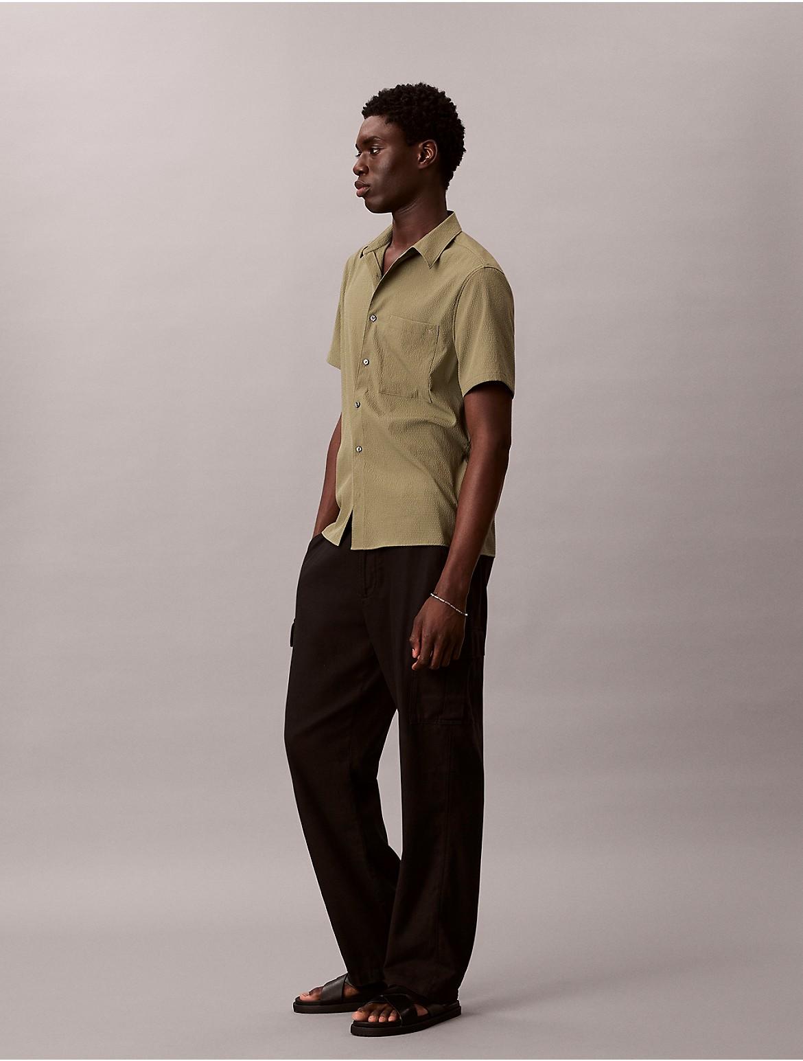 Green Calvin Klein Shirts for Men | Lyst