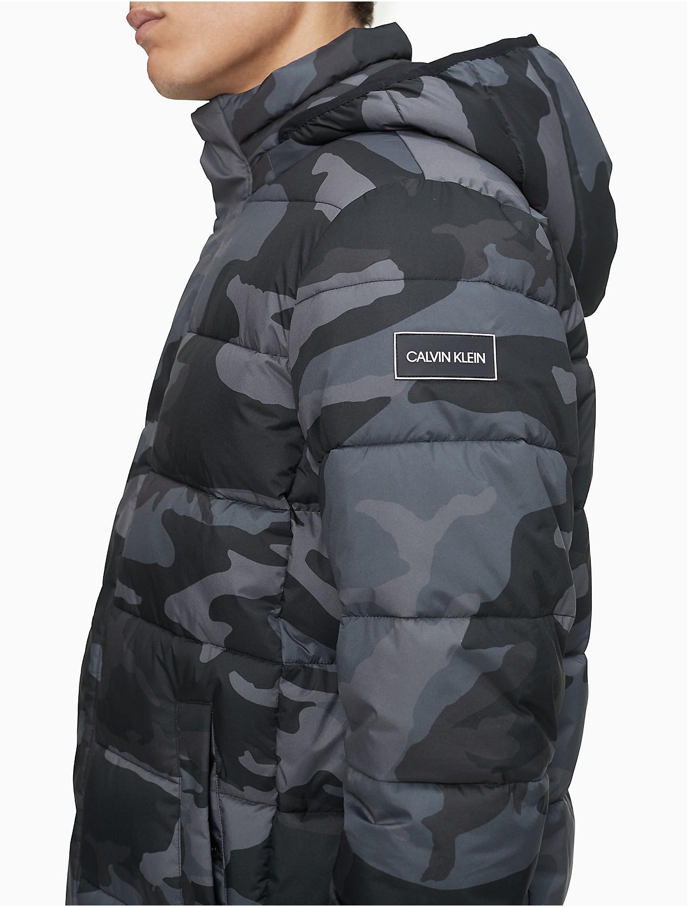 calvin klein camo jacket
