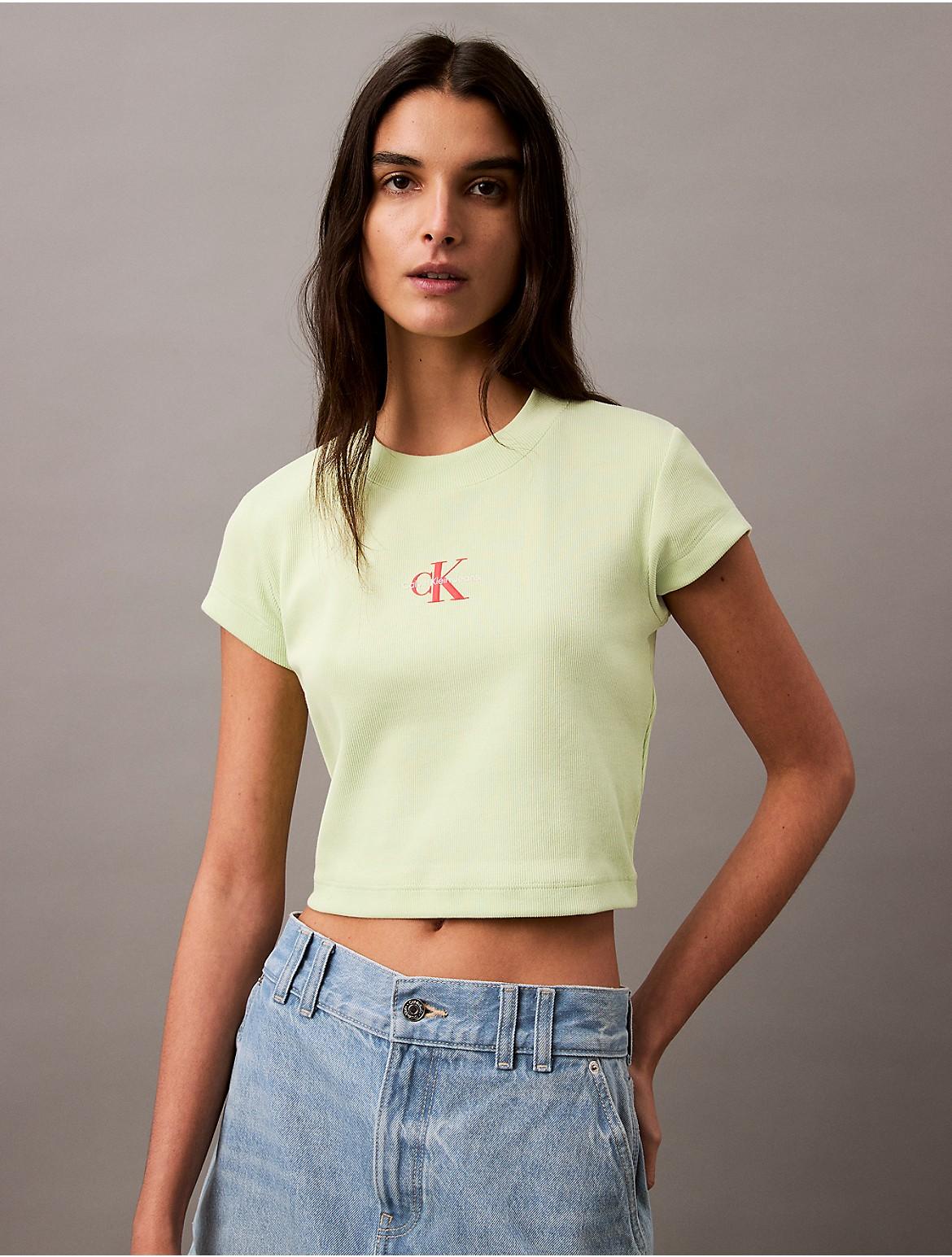 Amazon.com: Calvin Klein Performance Women's Ribbed Crop Top
