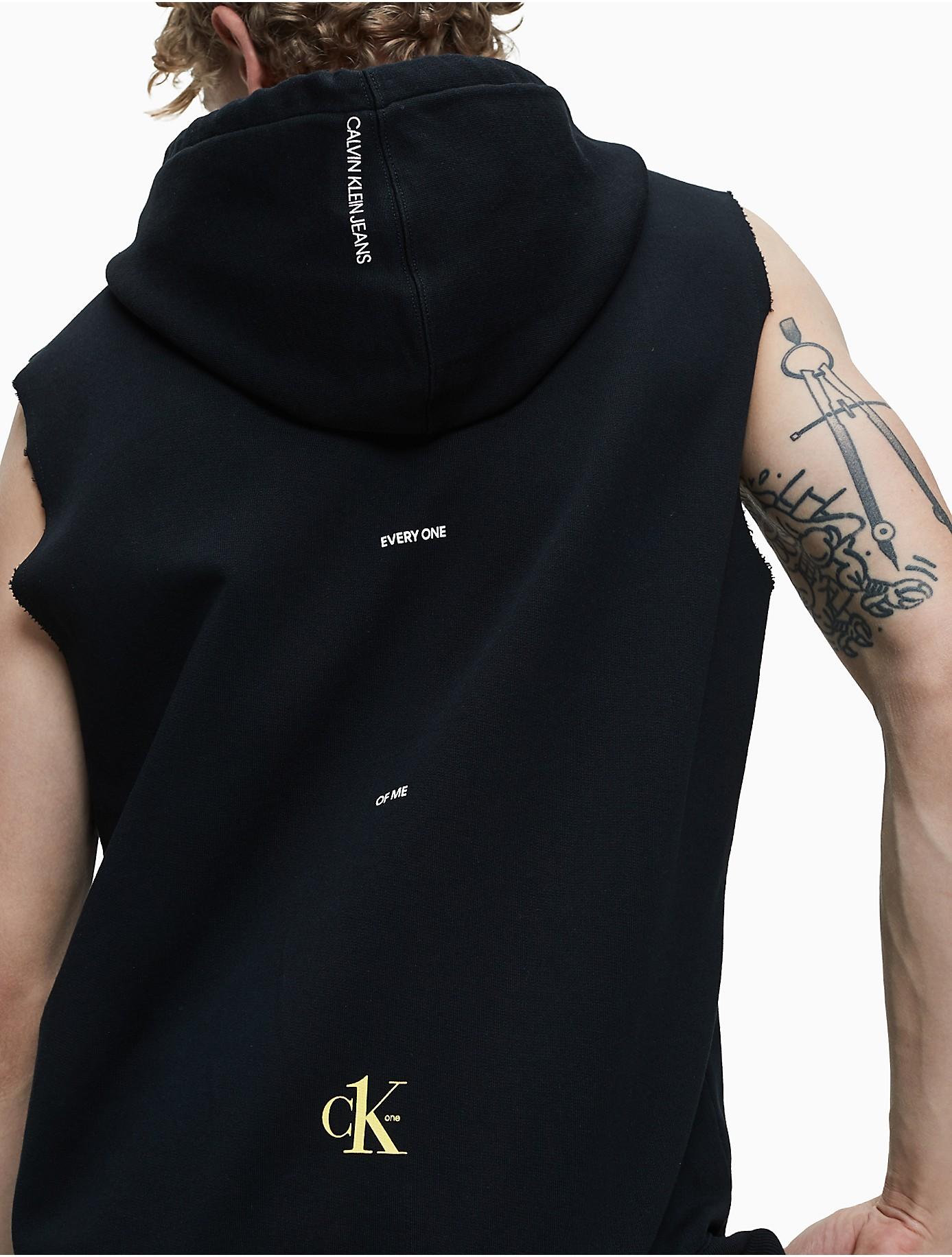 calvin klein sleeveless hoodie