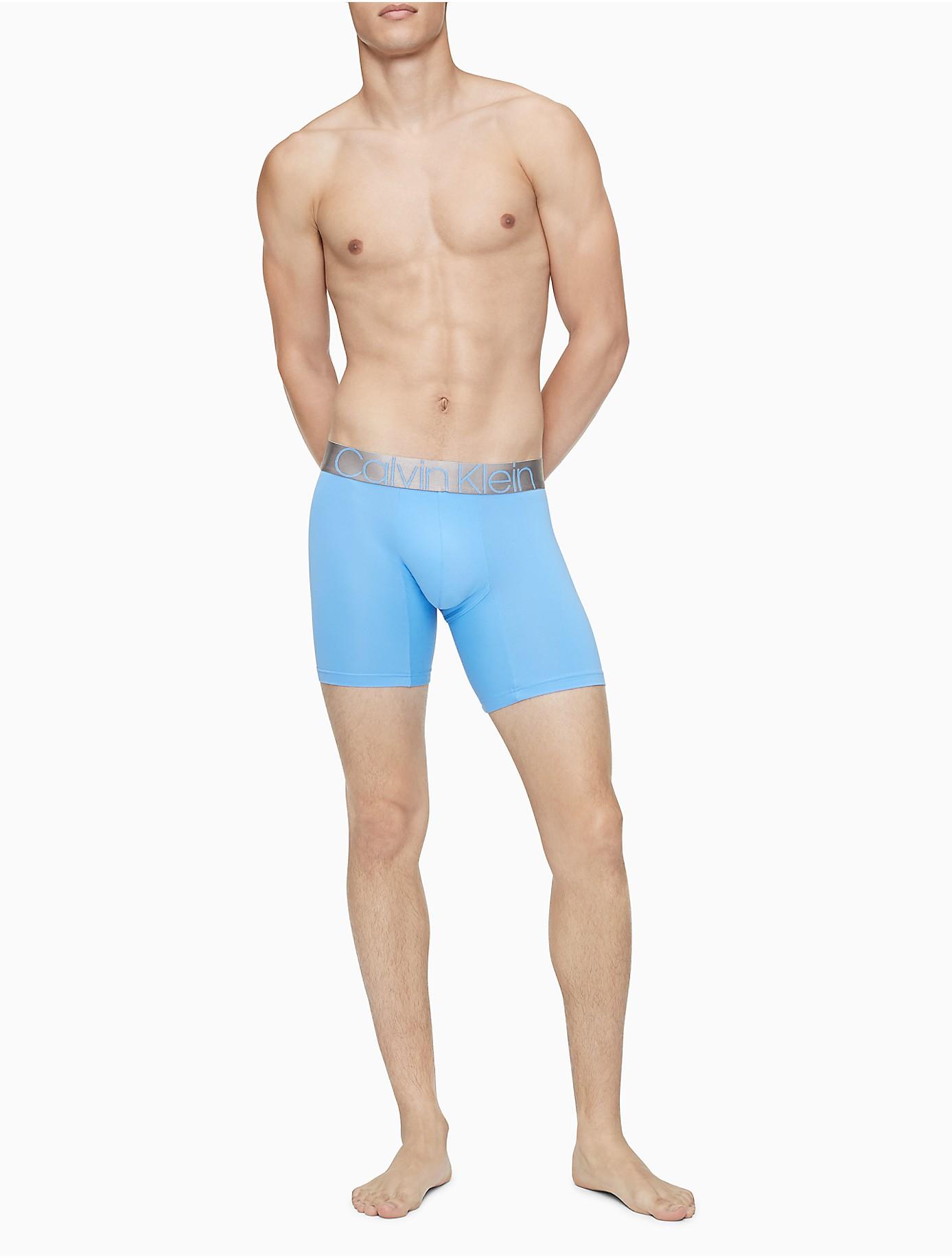 Calvin Klein Synthetic Icon Micro Boxer Brief in Blue for Men | Lyst