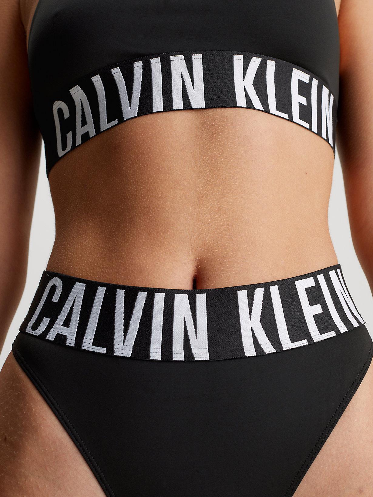 Tanga Echancre Calvin Klein en coloris Noir Lyst