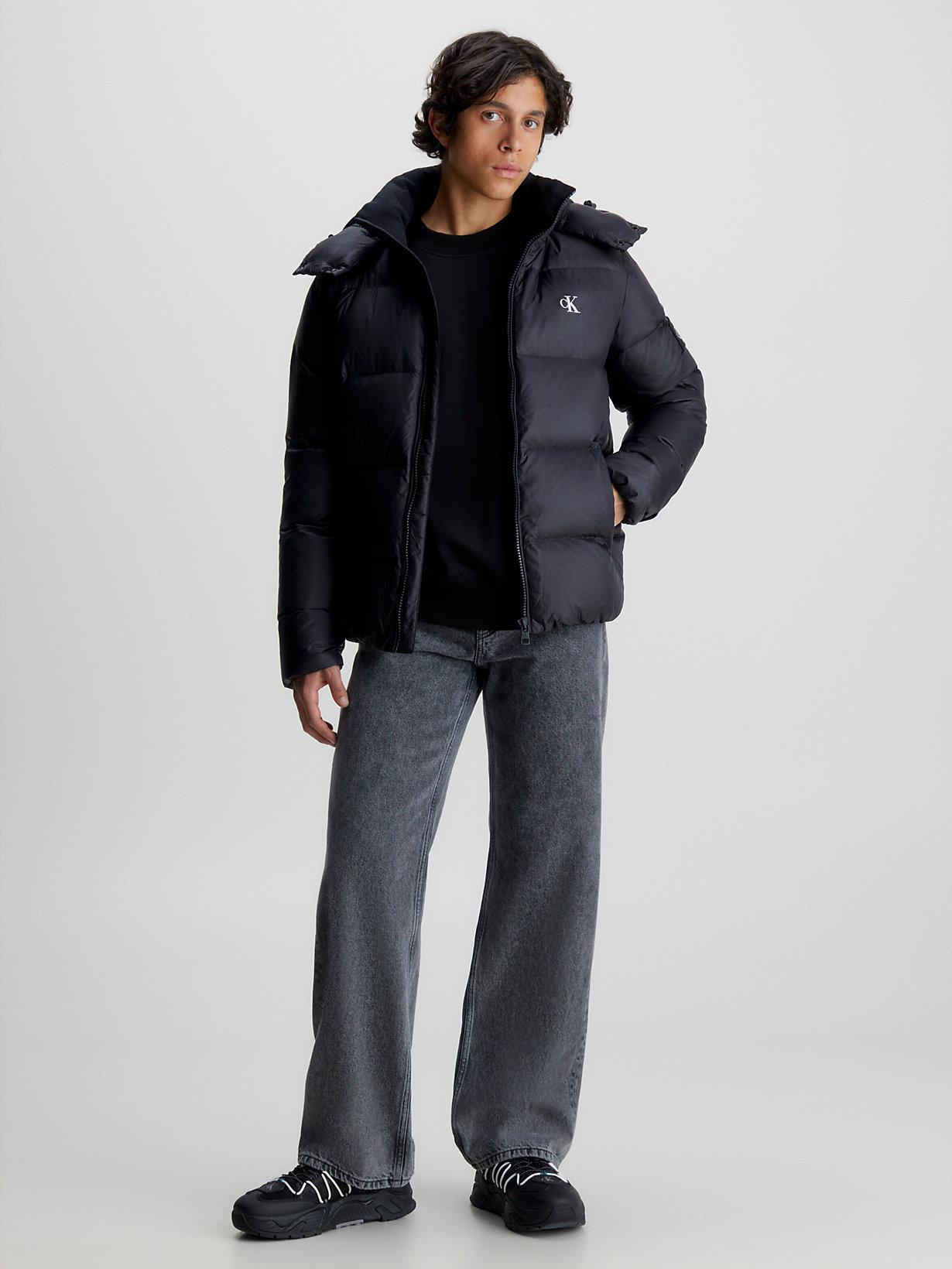 Calvin Klein Down Puffer Jacket in Black for Men | Lyst UK