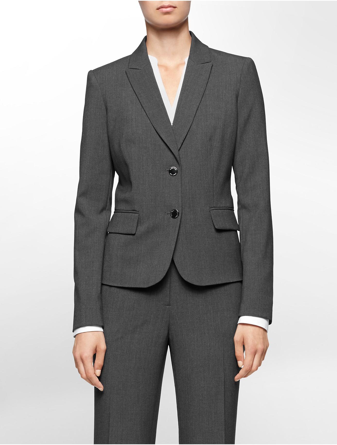 calvin klein vest dress with button